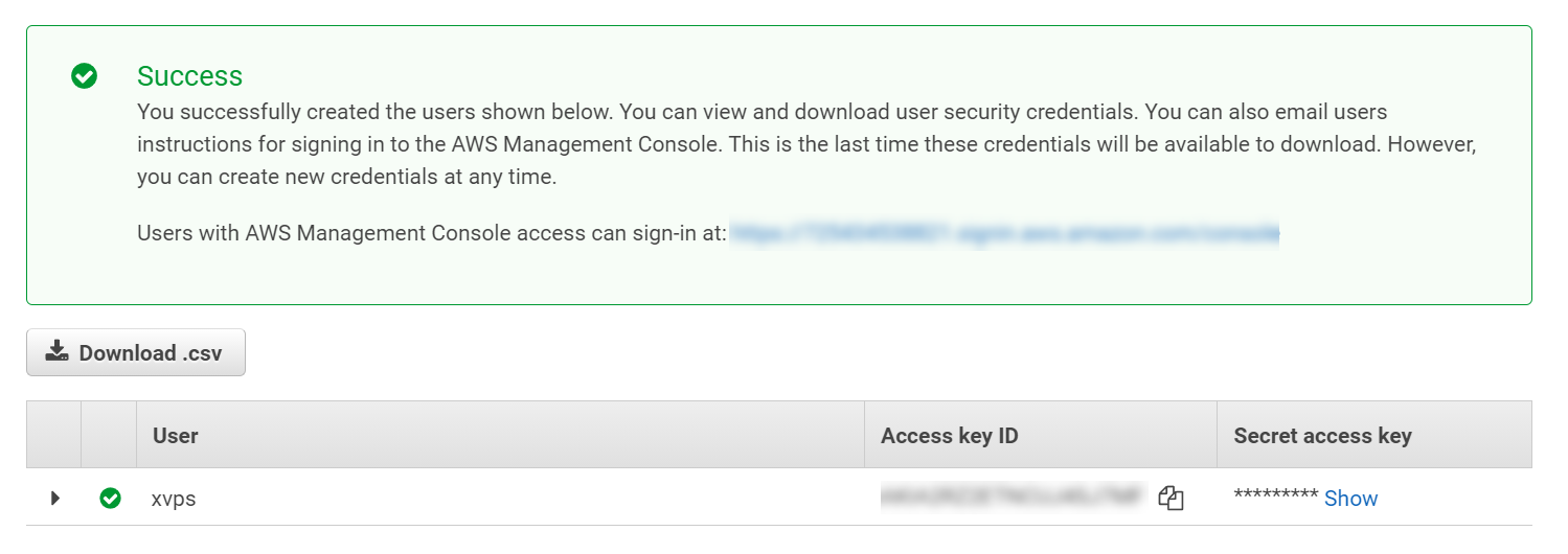 Access Key ID