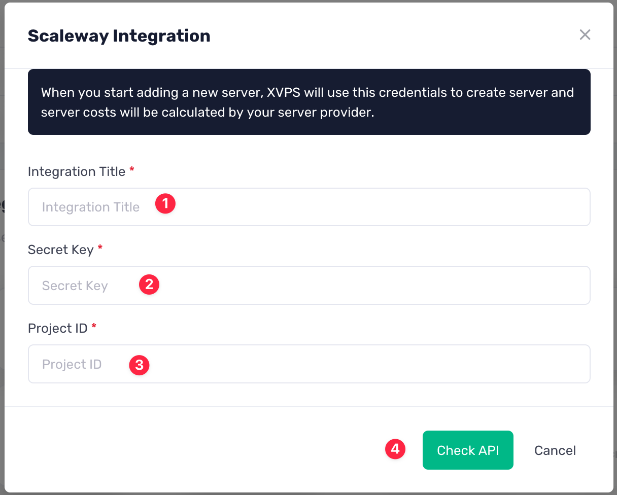 Create token